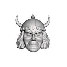 conan head helmet motu origins alcala buscema art he-man skeletor barbarian 80s action figure custom masters universe sword sorcery 3d print model - Mito3D