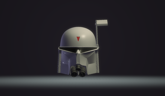 conceito boba fett Ralph Mcquarrie estilo capacete arte Estrela guerras obi pálido 3d print model - Mito3D