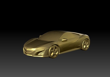 konsept araba gadget oyuncak 3d print model - Mito3D