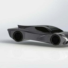 concept car french brand heron because art_tools 3d print model - Mito3D