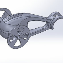 concetto macchina arte automobile 3d print model - Mito3D