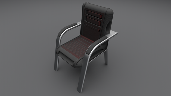 concept chair sitting 3d printable print furniture office house seat chairs 3d print model - Mito3D