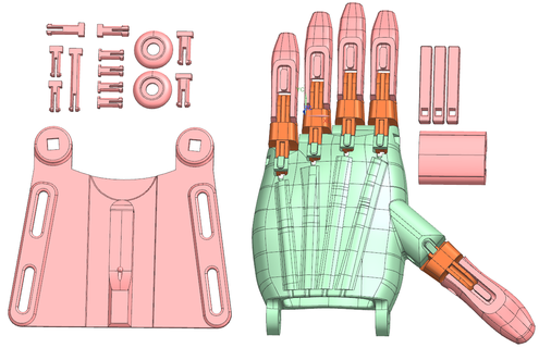 concept prothèses gadget 3d nable 3d print model - Mito3D