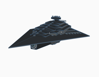 concordia dawn class stardestroyer Guerre stellari spazio nave stella guerre 3d print model - Mito3D