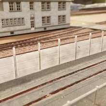 concrete barrier 187 ho various modelisme train hut garden decor detail network rail raiway road seedling fountain water square bell ding dong loading fence deposit sncf 5 3d print model - Mito3D