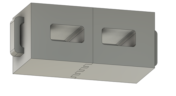 calcestruzzo bloccare muffa 3d print model - Mito3D