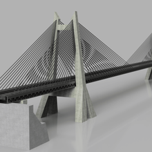 pont en béton ho de l'architecture locomotive l'atelier garage réduction accessoires la passerelle rc le rail modelism train diorama art 3d print model - Mito3D