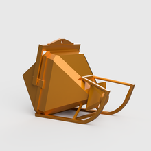concrete bucket game construction crane tower potain manitou liebherr bruder 3d print model - Mito3D