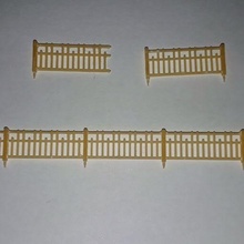 calcestruzzo recinzione 1 87 modello rotaia fabbricazione treni 3d print model - Mito3D