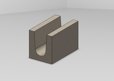 Somut lento ölçek modeller inşaat İşler mimari 3d print model - Mito3D