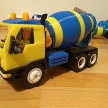 betoniera, camion gioco giocattoli meccanici giocattolo meccanica interamente stampabili progetti fai da te 3d print model - Mito3D