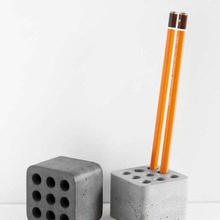 concrete mold pencil holders home accessory design creation toy iphone cases accessories decor 3d print model - Mito3D