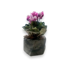 concrete planter vase mold tool twister geometric molde 3d print model - Mito3D