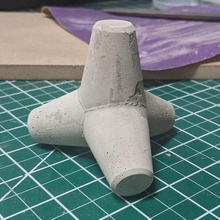 concrete tetrapod moulds 3d print model - Mito3D