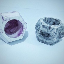 Beton Vase Schimmel ref2 vaso concreto molde Abs saftig Topf 3d print model - Mito3D