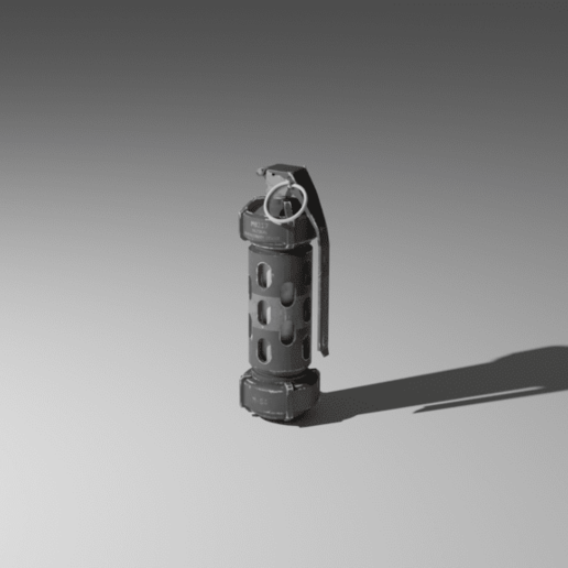 concussão Grenade dever moderno guerra 2019 ligar of zona videogames 3D print model - Mito3D