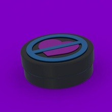 prezervatif Kutu condonera Coraz kalp lata takı beyefendi tahsil edilebilir 3d print model - Mito3D