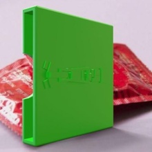 preservativo caso gadget il sacchetto cassa 3d print model - Mito3D