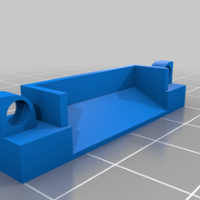 kanal ventilador çapa kesmek mavi ağaçlar 3d_printer_parts 3d print model - Mito3D