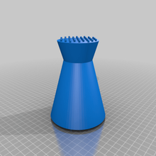 cone-shaped ice scraper various windshield automotive 3d print model - Mito3D
