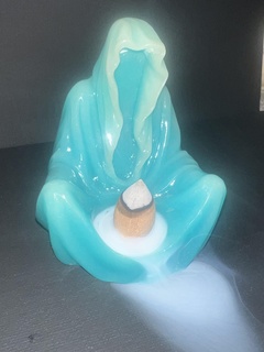 cone incense flow holder grim reaper ghost 3d print model - Mito3D