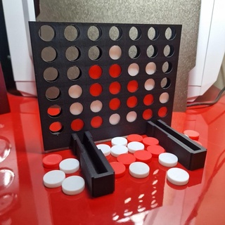 Collegare 4 en raya gioco conecta4 connect4 Giochi 3d print model - Mito3D