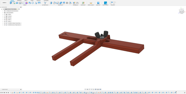 configurable Unión guía rail 3d print model - Mito3D