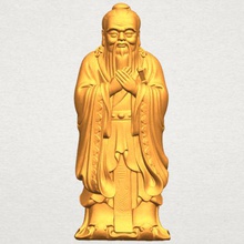 confucius various car chair tree table sofa character game exterior human interior people girl house figurines statue sculpture religion temple buddha avalokitesvara 3d print model - Mito3D