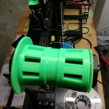 conic spool holder bearings 3dprint cr10 filament 3d print model - Mito3D