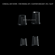 cônico ar filtro modelo kit personalizadas diecast rc fenda 3d print model - Mito3D