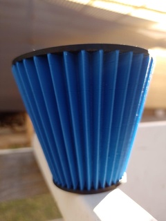 conical filter matte mate air auto 3d print model - Mito3D