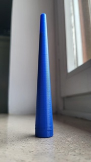 conical joint holder weed cone case 3d print model - Mito3D
