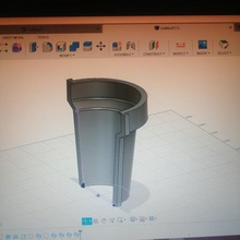 conical pot mold home art 3d print model - Mito3D