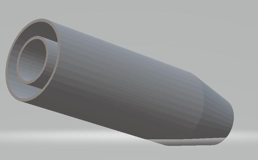 conical tube matrix 3d print model - Mito3D