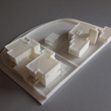 conjunto chalé dos viviendas arquitetura 3d print model - Mito3D