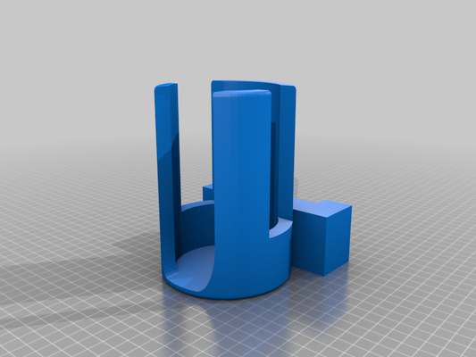 connect 4 piece holder 3d printing 3d print model - Mito3D