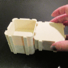 tercümesi kutusu sistemi bağlayın ev easyprint hobi bağlanabilir sanat kutuları 3d print model - Mito3D