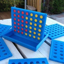 connect 4 travel game connect4 games 3d print model - Mito3D