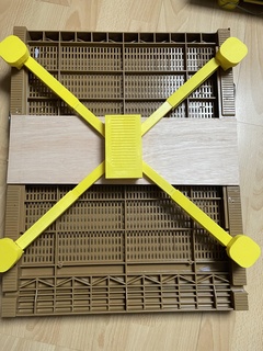 Verbindung gebracht Bienenstock Rahmen Nikot Fußboden Balance Biene Bienenzucht Arduino hx711 3d print model - Mito3D
