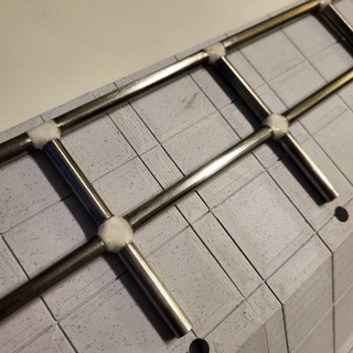 collegamento elementi 8x1mm acciaio alluminio tubo miniatura rotaia tastiera fingerboard connettore connettori macinare diapositiva metallo d 39 3d print model - Mito3D