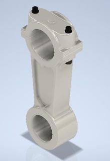 conectando varilla partes motor 3d print model - Mito3D