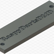 bağ raspydarts p4 panel dmd 3d print model - Mito3D
