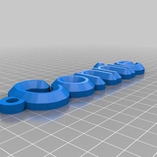 connie keychain customized organization 3d print model - Mito3D