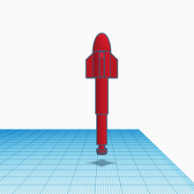 escroquer gare rayon vague missile microman 3d print model - Mito3D