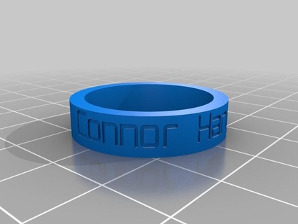connor Ring angepasst Ringe 3d print model - Mito3D