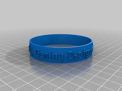 connorsoft braccialetto personalizzato arte 3d print model - Mito3D