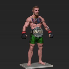 conor mcgregor various dimka134russ ufc figurines thumbnails kimono rules without fu red military kick punch fights notorious karate sport octagon battle fighter m1 k1 moos 3d print model - Mito3D