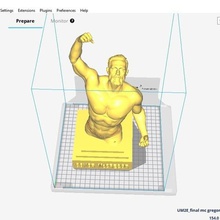 conor mcgregor victoria escultura 3d listo para imprimir art de la cabeza mma buste ufc 3d print model - Mito3D