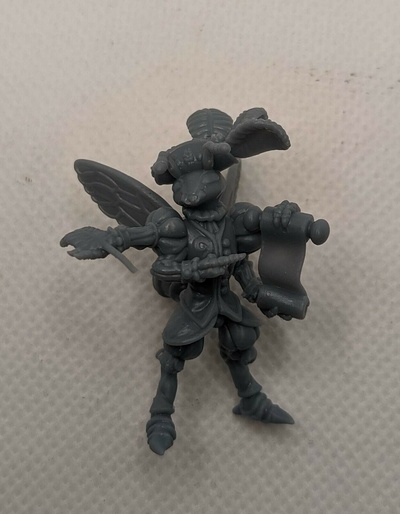 conquistador ant diplomat animal miniature dnd roleplaying tabletop 3d print model - Mito3D