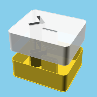 console rapide nid boîte v1 chose 3d print model - Mito3D